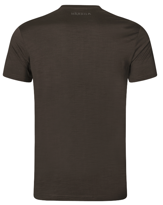 Härkila Base All Season S/S t-shirt - Shadow brown - Härkila