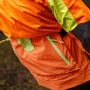 Str. M - Protect Pro Hunting Jacket Orange Neon - Swedteam - Ombytningsvare