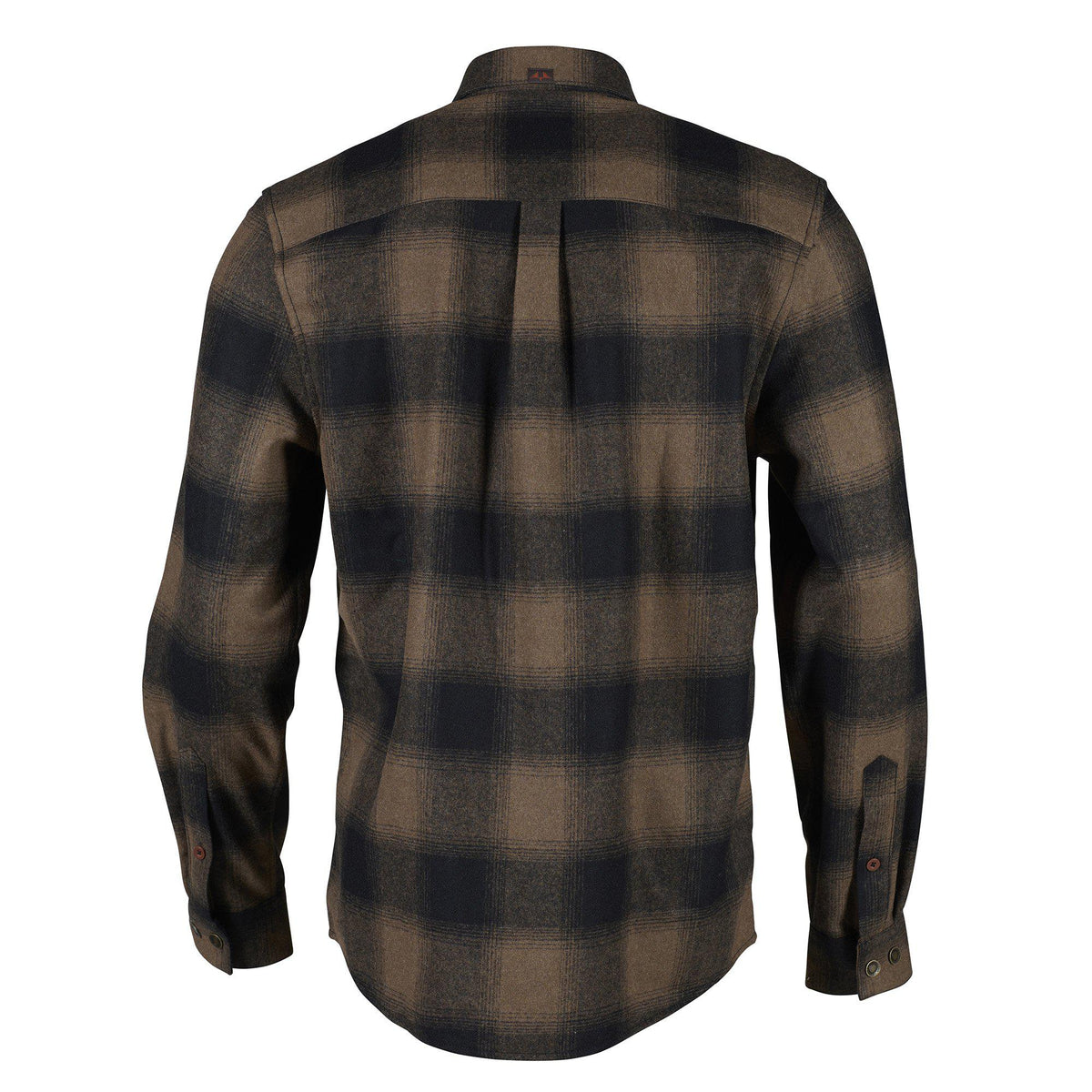 Lynx Wool Shirt - Dark Sand - Swedteam