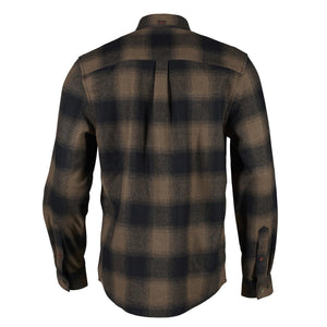 Lynx Wool Shirt - Dark Sand - Swedteam