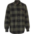 Lynx Wool Shirt - Green - Swedteam