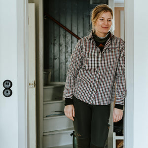 Str. 36 - Lynx Women Antibite Shirt - Dark Orange - Swedteam - Ombytningsvare