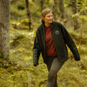 Ultra Pile Sweater Forest Green - Swedteam