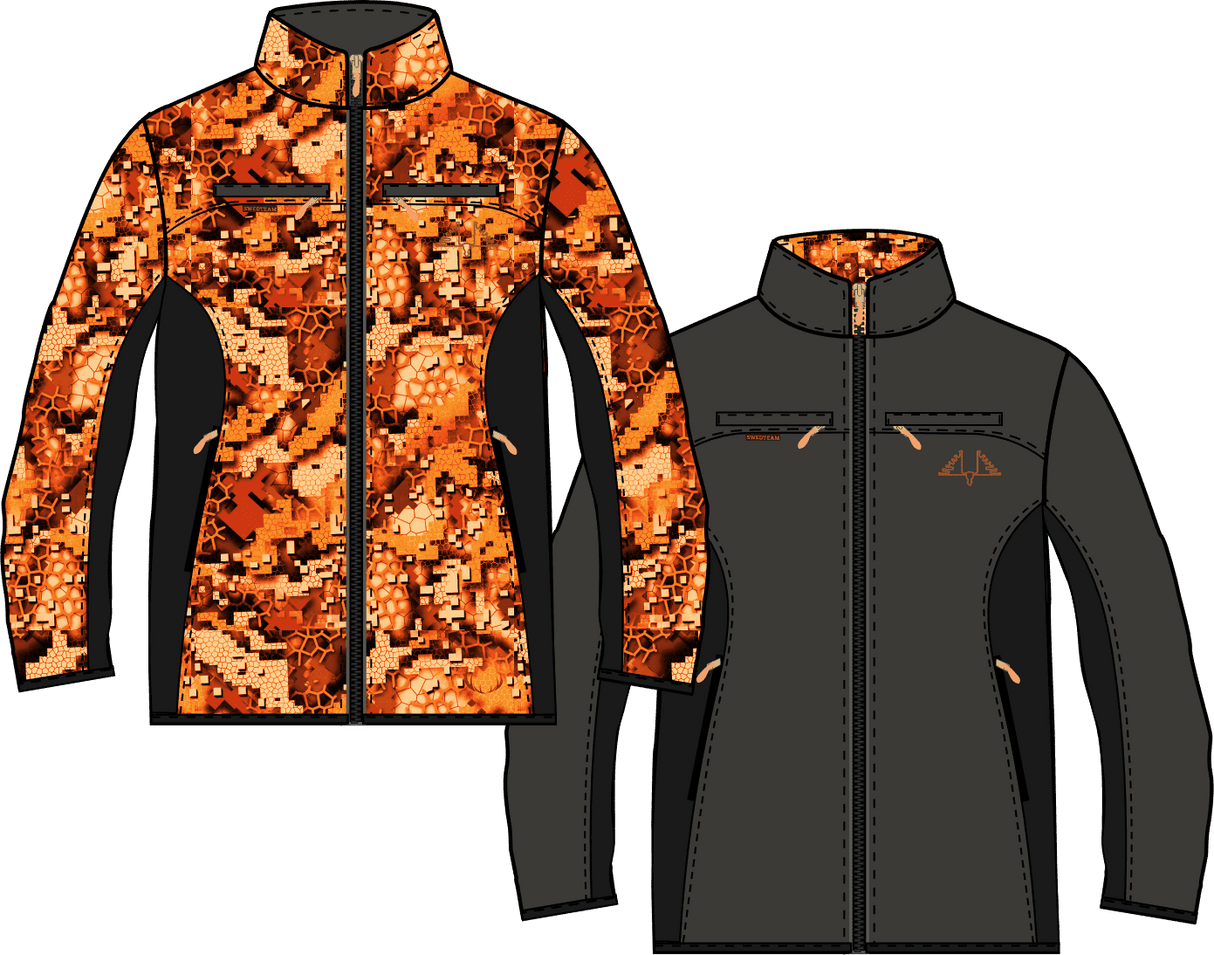 Ridge Pro Reversible Hunting Jacket - Desolve Fire - Swedteam
