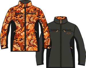 Ridge Pro Reversible Hunting Jacket - Desolve Fire - Swedteam
