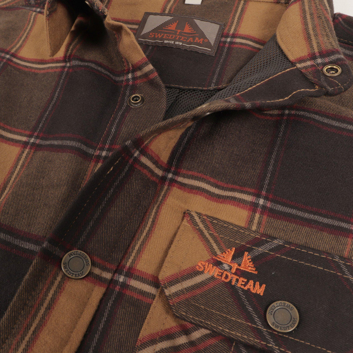 Crest Shirt - Dark Sand - Swedteam