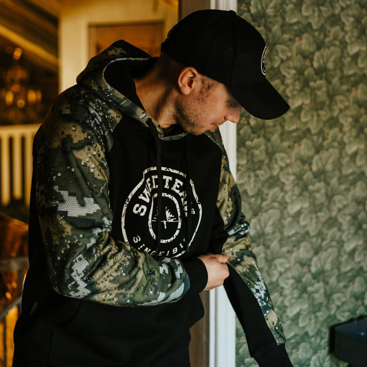 Ridge Hoodie Sweater Black - Swedteam