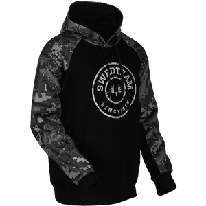 Ridge Hoodie - Sweater Desolve Blak - Swedteam