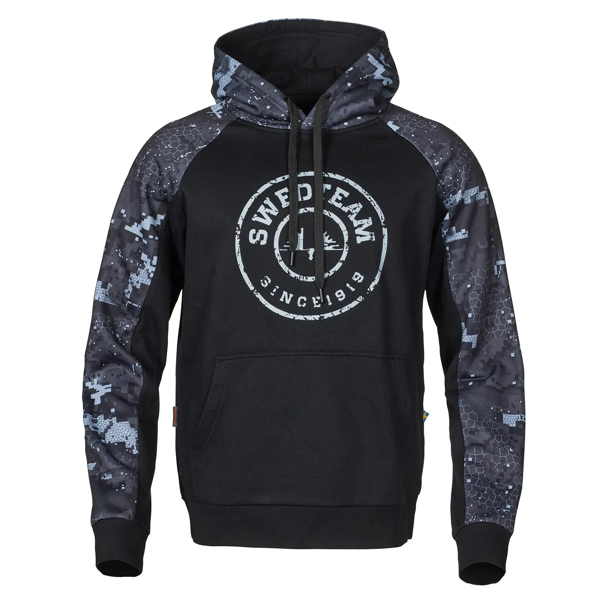 Str. XXL - Ridge Hoodie - Sweater Desolve Blak - Swedteam - Ombytningsvare