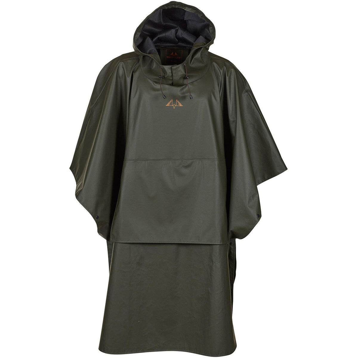 Crest Poncho Rain Gear - Swedteam Green - Swedteam