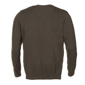 Crest V-Neck Sweater - Swedteam Green - Swedteam