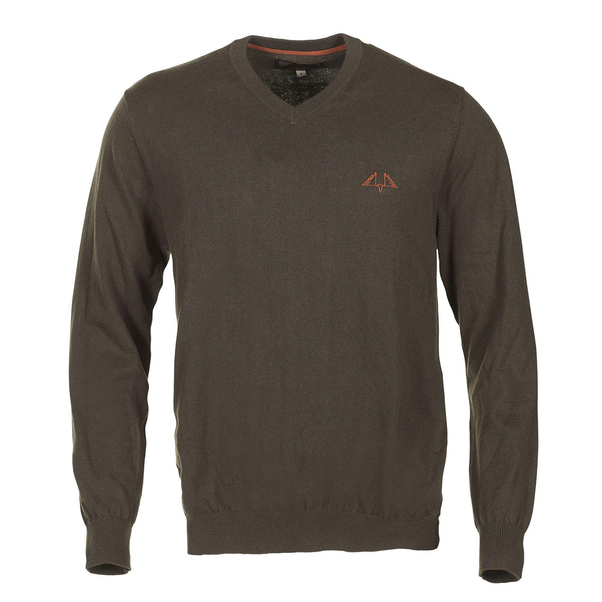 Crest V-Neck Sweater - Swedteam Green - Swedteam