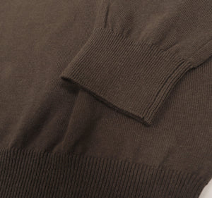 Crest V-Neck Sweater - Swedteam Green - Swedteam