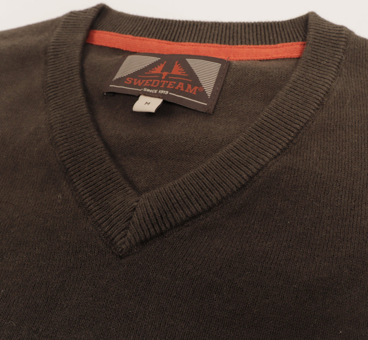 Crest V-Neck Sweater - Swedteam Green - Swedteam