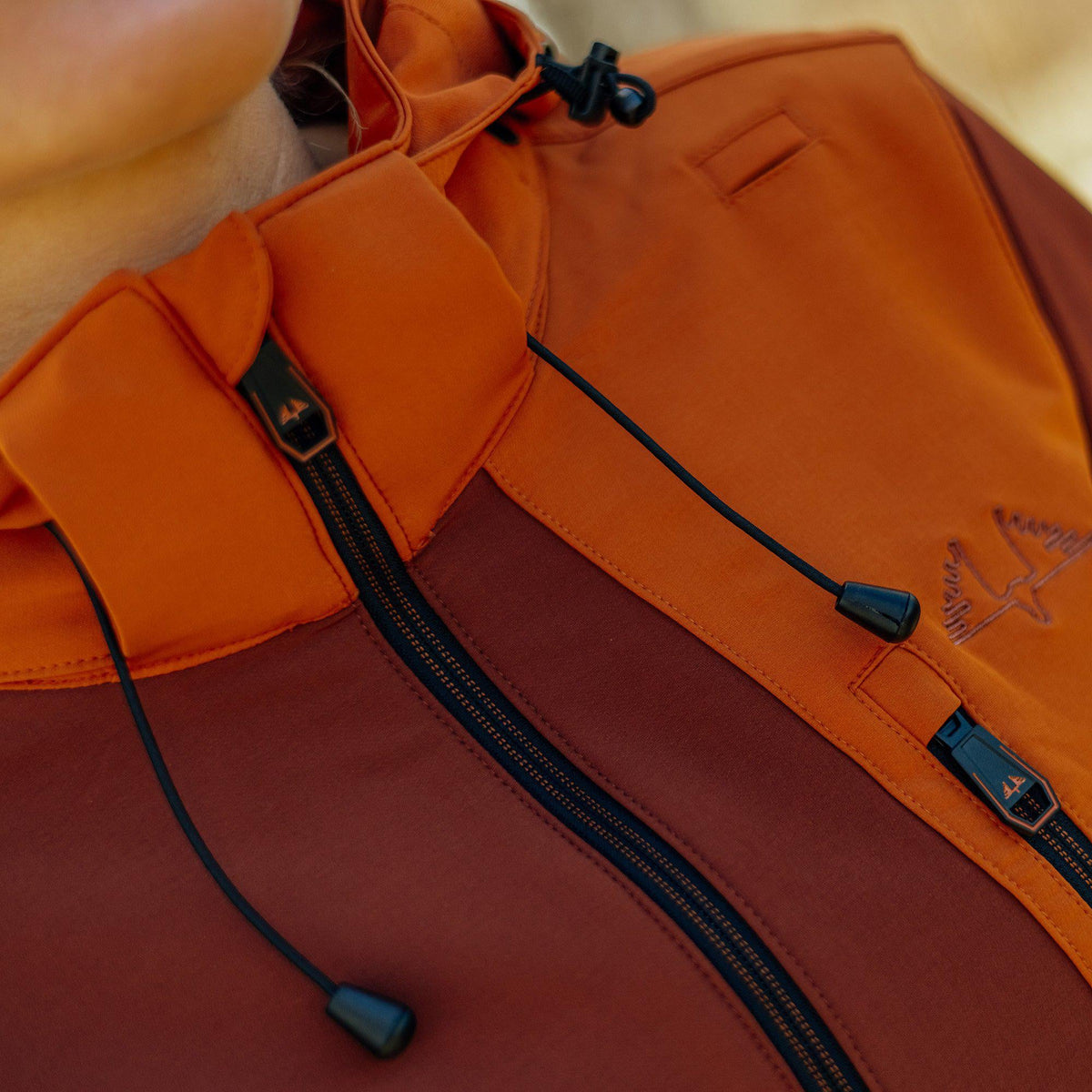 Str. 38 - Lynx Women Antibite Hunting Jacket - Dark Orange - Swedteam - Ombytningsvare