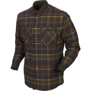 Pajala skjorte - Mellow brown check - Härkila