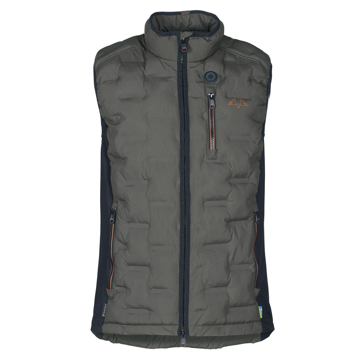 Str. XL - Alpha Pro 2 - Heat Vest Swedteam Green - Swedteam - Ombytningsvare