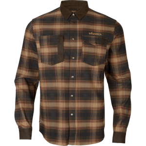 Aivak L/S skjorte -  Burgundy - Härkila