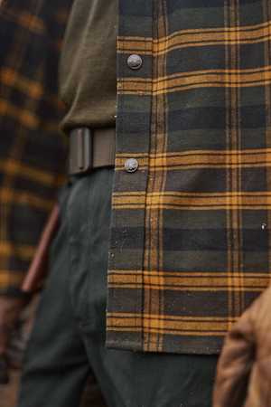 Aivak L/S Skjorte - Buckthorn brown
