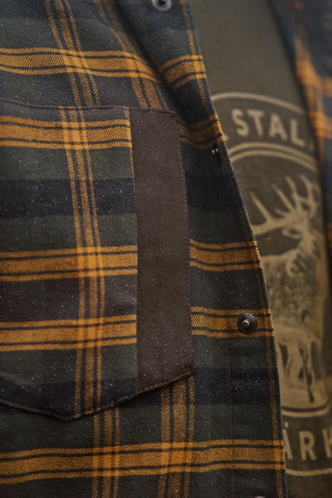 Aivak L/S Skjorte - Buckthorn brown