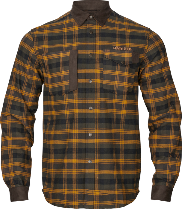 Aivak L/S Skjorte - Buckthorn brown