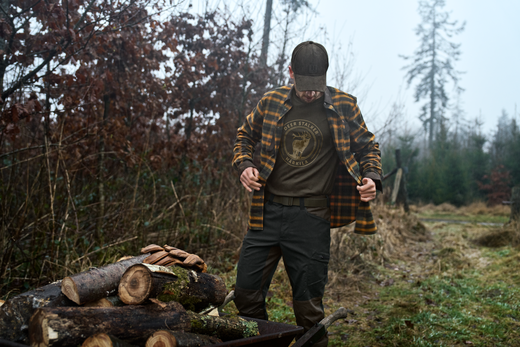 Aivak L/S Skjorte - Buckthorn brown