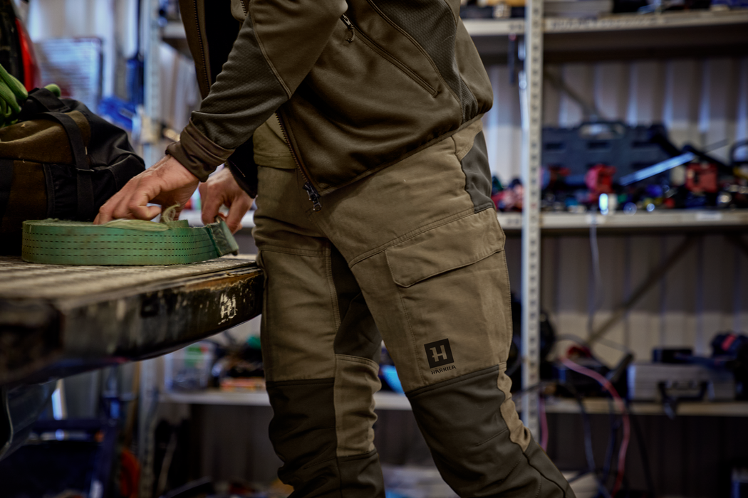 Härkila Scandinavian bukser - Dark olive/Willow green - Härkila