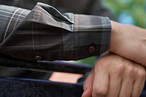 Anker L/S shirt - Dark navy - Härkila