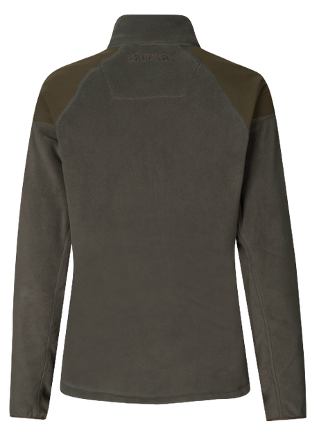 Vilja fleece til kvinder Willow green/Shadow grey - Härkila