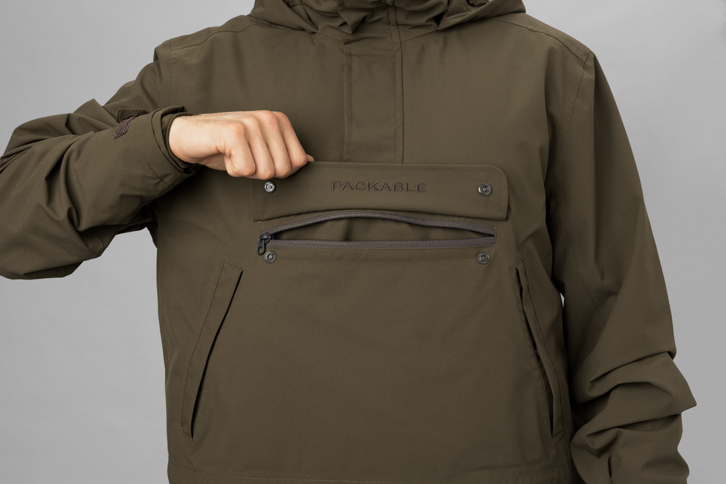 Orton tech HWS packable smock Willow green - Härkila