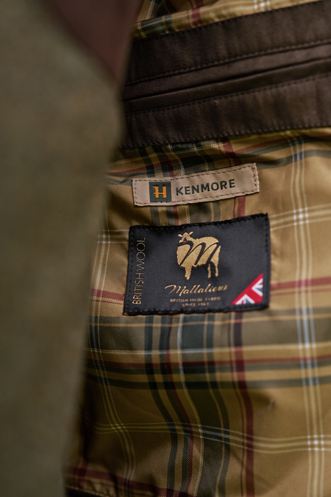 Kenmore GTX-Jakke - Forest green/Herringbone