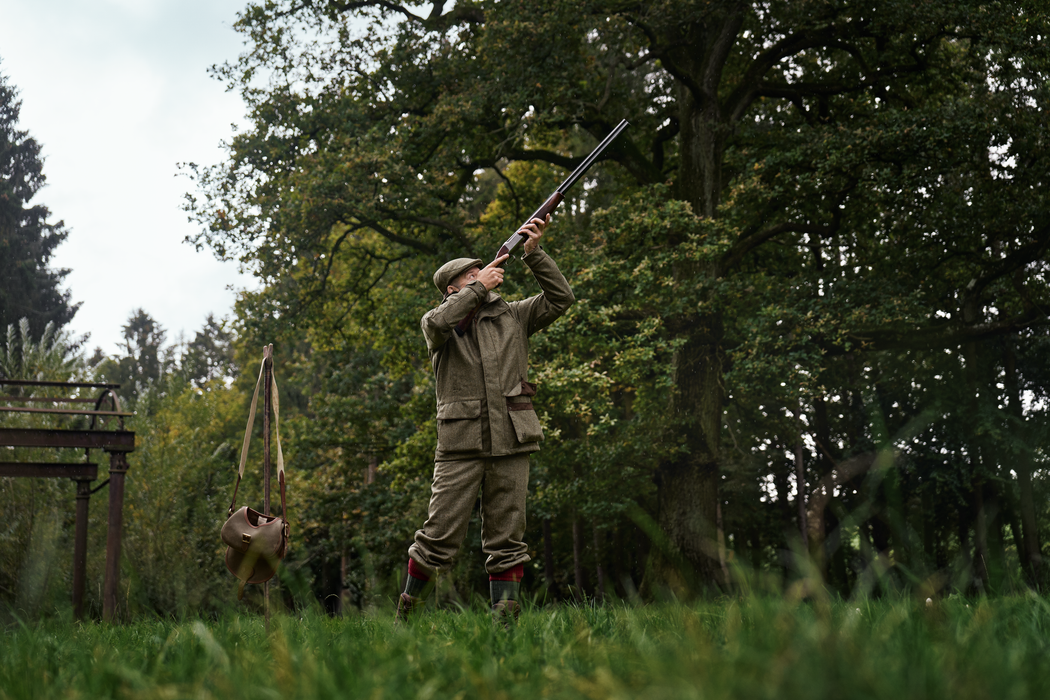 Kenmore GTX-Jakke - Forest green/Herringbone