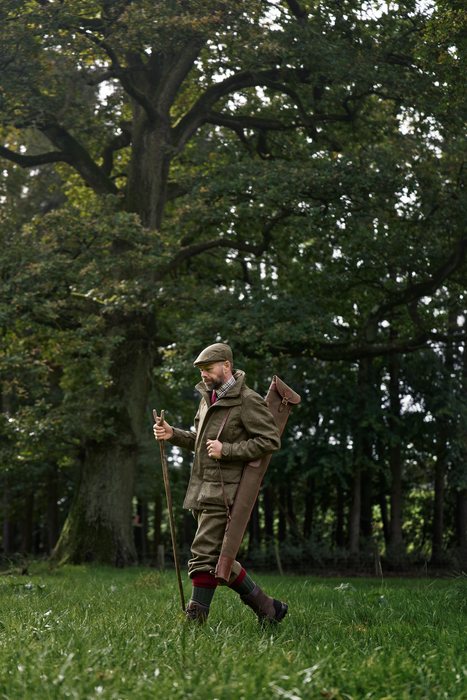 Kenmore GTX-Jakke - Forest green/Herringbone