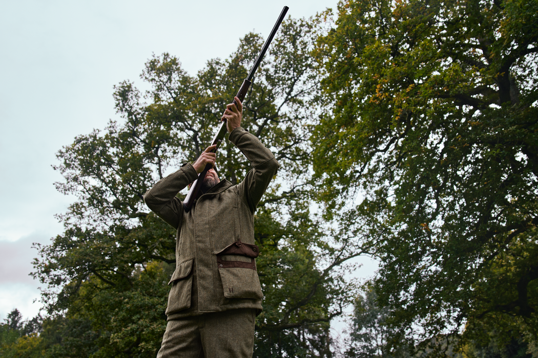 Kenmore GTX-Jakke - Forest green/Herringbone