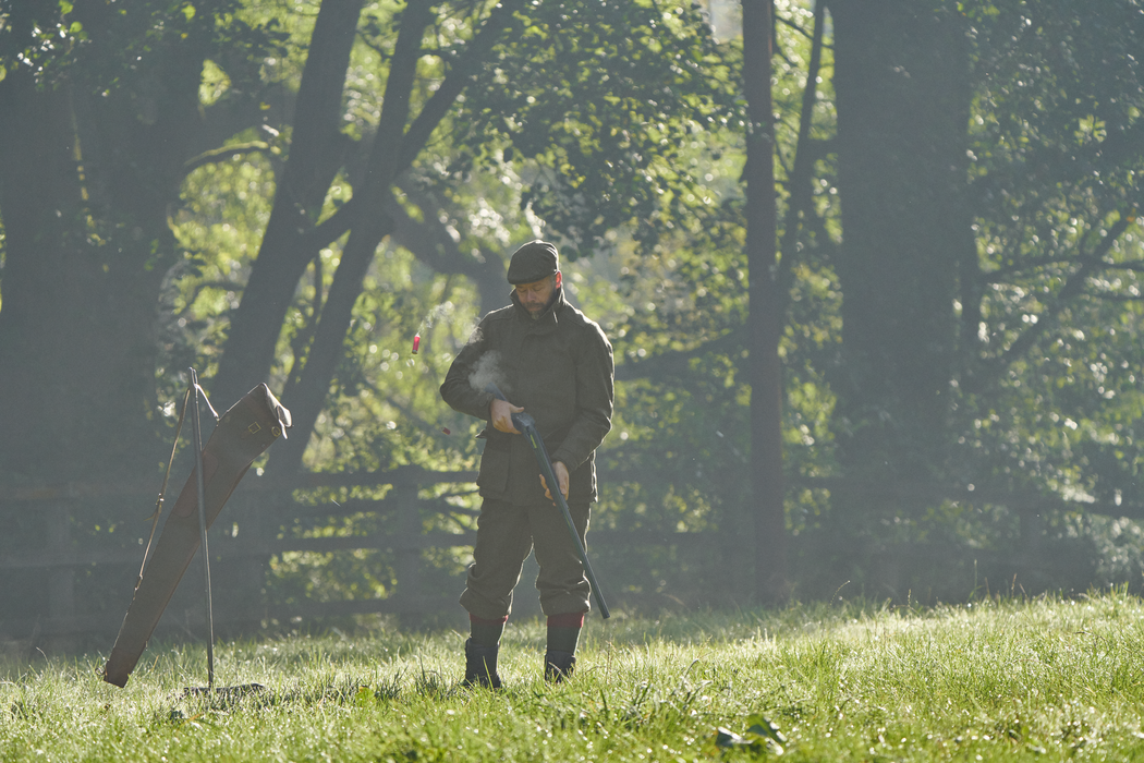 Kenmore GTX-Jakke - Forest green/Herringbone