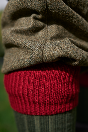 Kenmore GTX-Bukser - Forest green/Herringbone