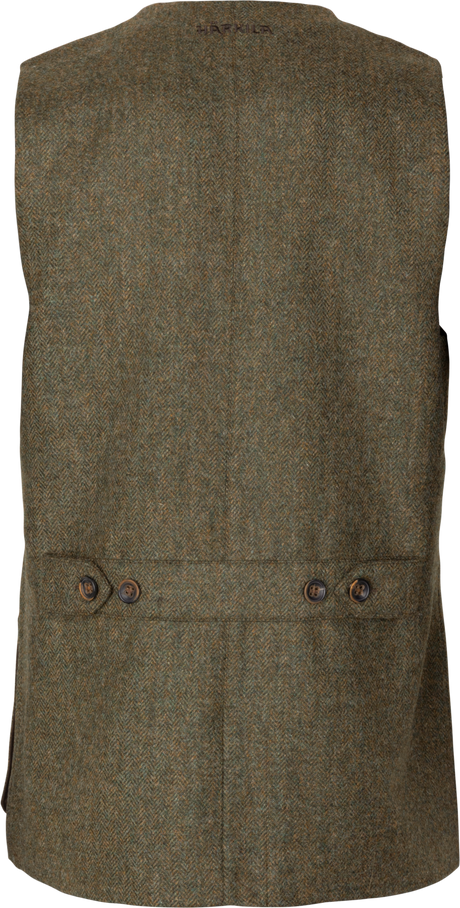 Kenmore Skydevest - Forest green/Herringbone