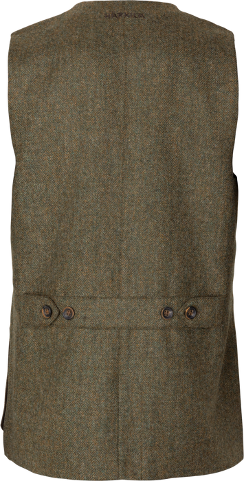 Kenmore Skydevest - Forest green/Herringbone