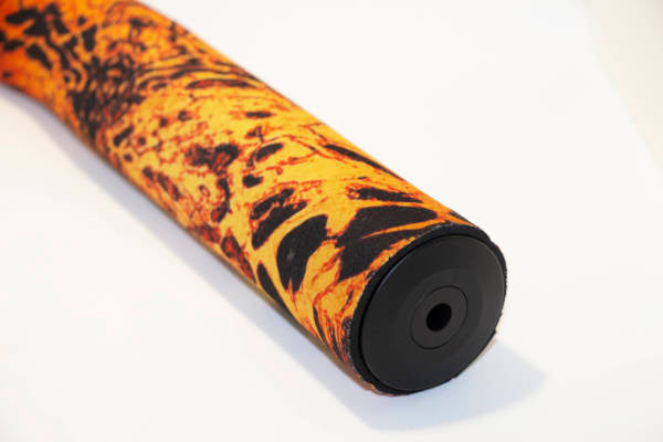 Lyddæmpercover - neopren - OrangeCamo - HuntElite