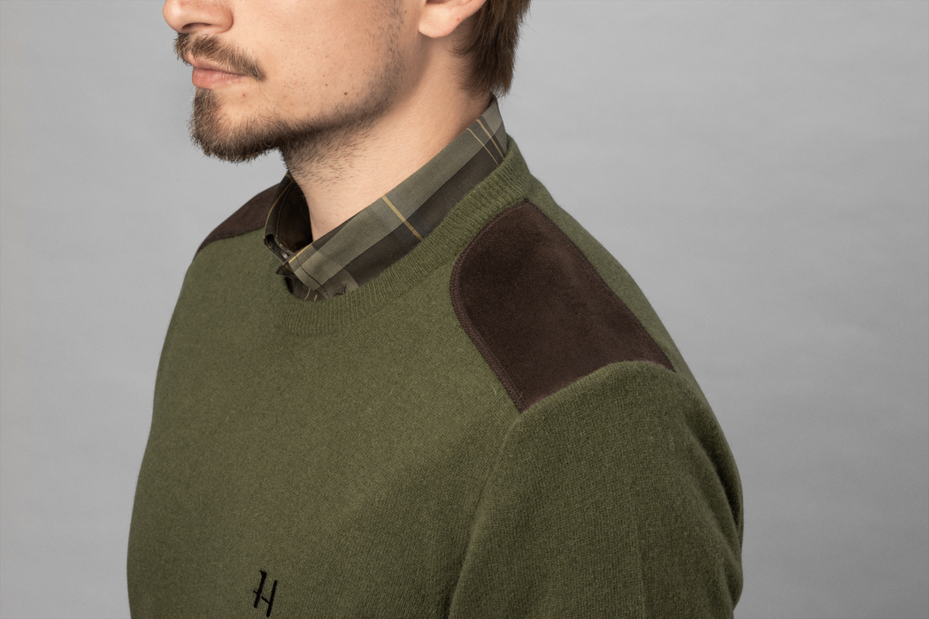 Arran pullover Olive - Härkila