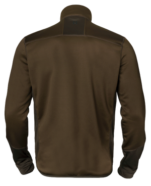 Härkila Scandinavian fleece jakke - Willow green/Deep brown - Härkila