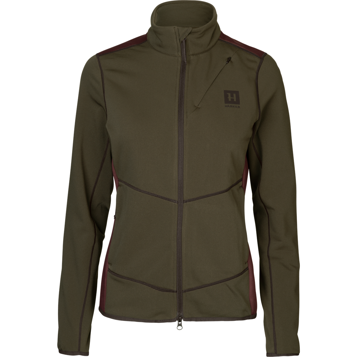 Oda fleece jakke Women Willow green - Härkila