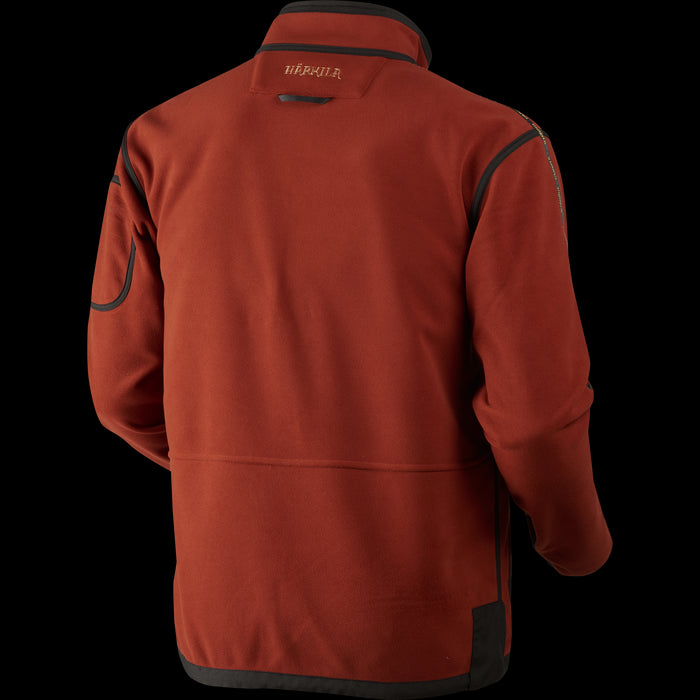 Kamko Fleece Burnt orange/Shadow brown - Härkila