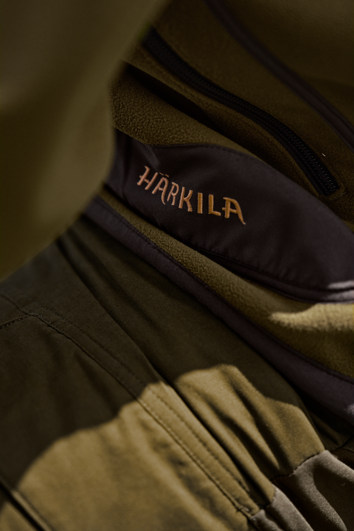 Kamko Fleece - Dark olive/Arabian spice - Härkila