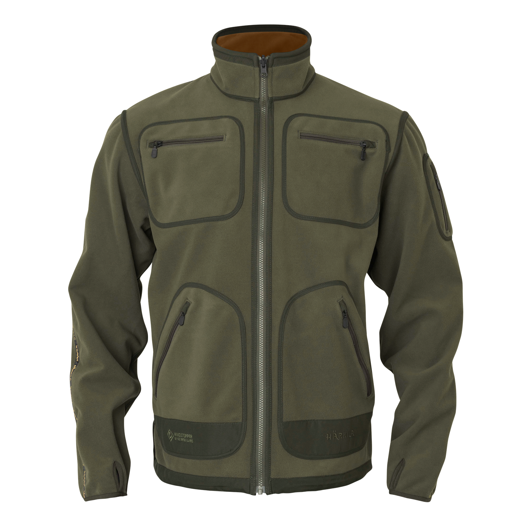 Kamko Fleece - Forest night/Rustique clay - Härkila
