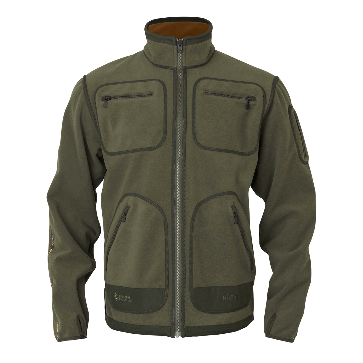 Kamko Fleece - Forest night/Rustique clay - Härkila