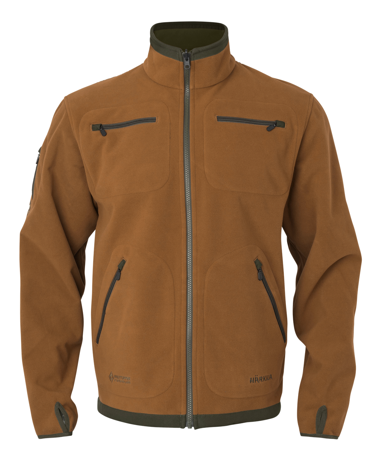 Kamko Fleece - Forest night/Rustique clay - Härkila