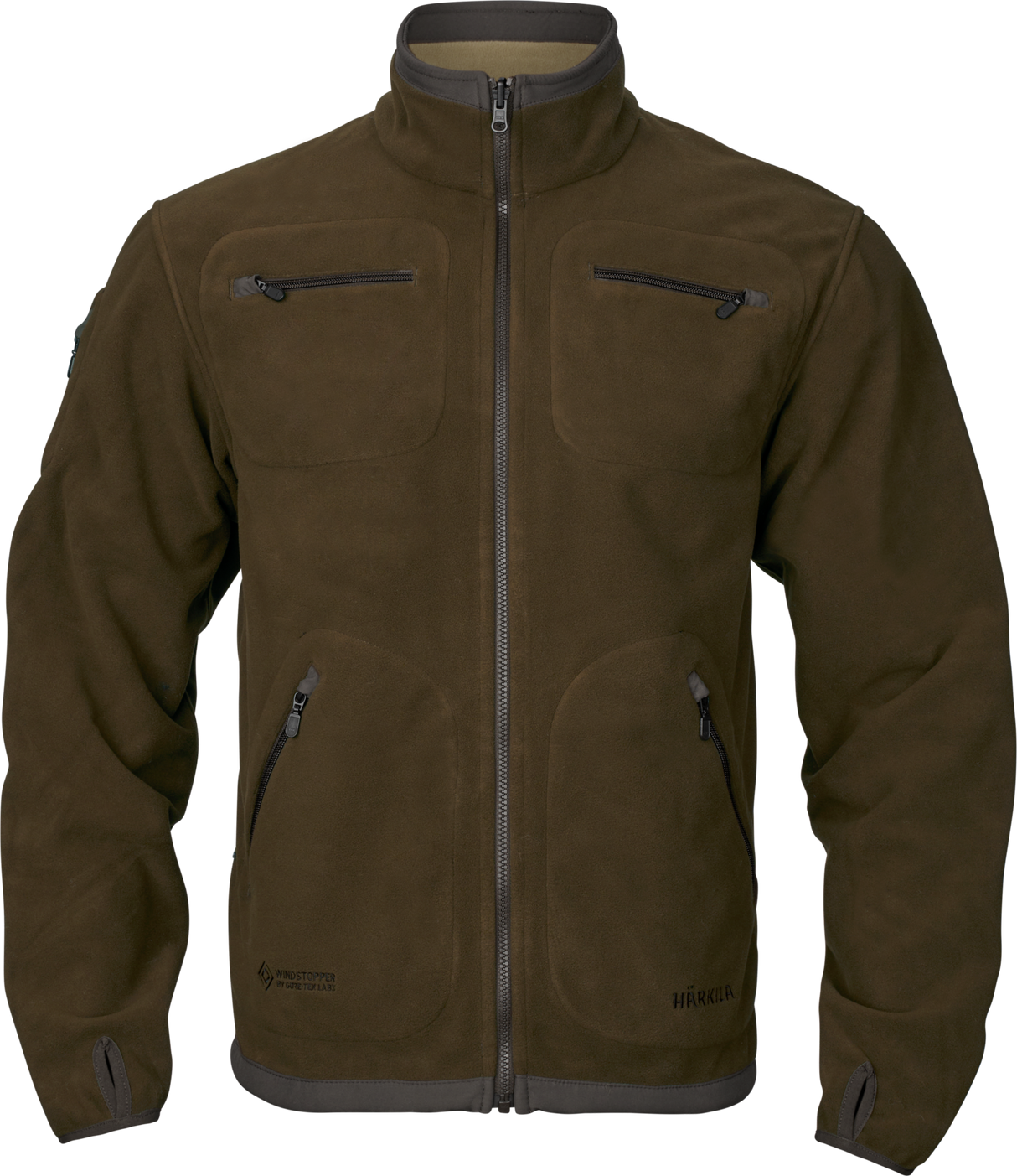 Kamko Fleece - Dark antique bronze/Willow green