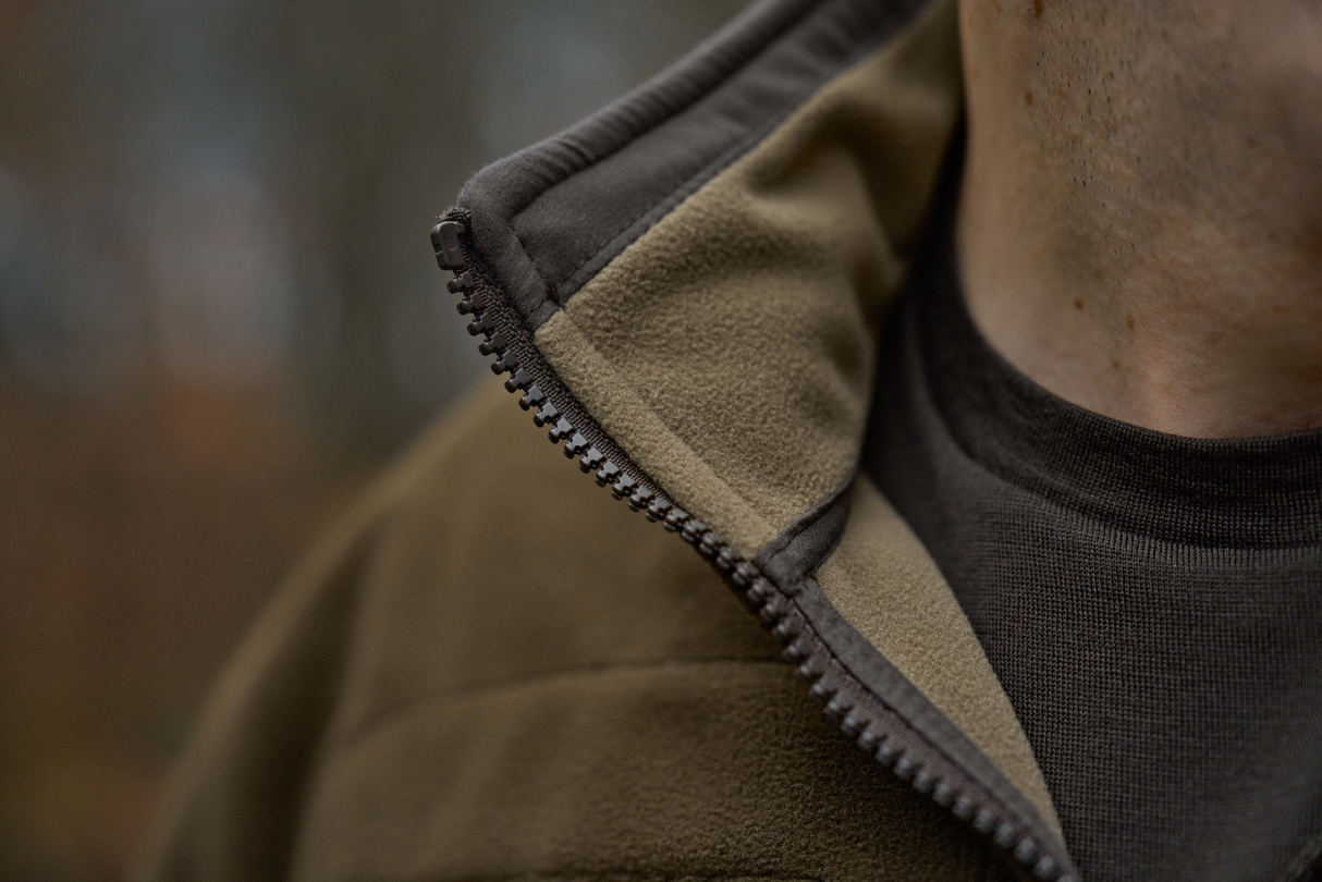 Kamko Fleece - Dark antique bronze/Willow green