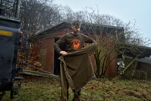 Kamko Fleece - Dark antique bronze/Willow green